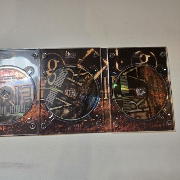 Garth Brooks the Entertainer 5 DVD Set in Metal Tin NTSC 85420 6001 206 Central - Picture 9 of 14